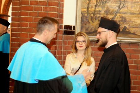 goście zaproszeni na promocję doktorską . Kliknij, aby powiększyć zdjęcie.